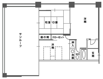 間取り図　雅